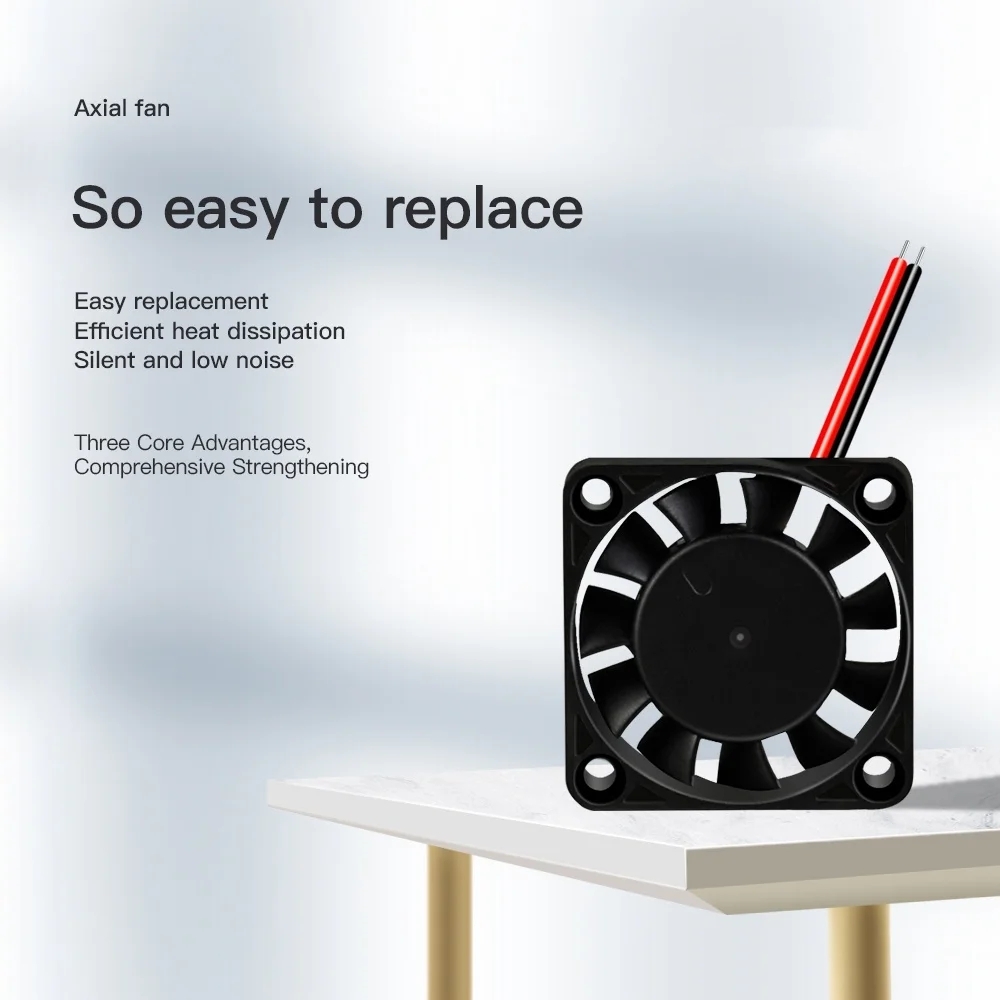 2 шт. оригинальные вентиляторы – обзор и цена Creality Printer Ender 3