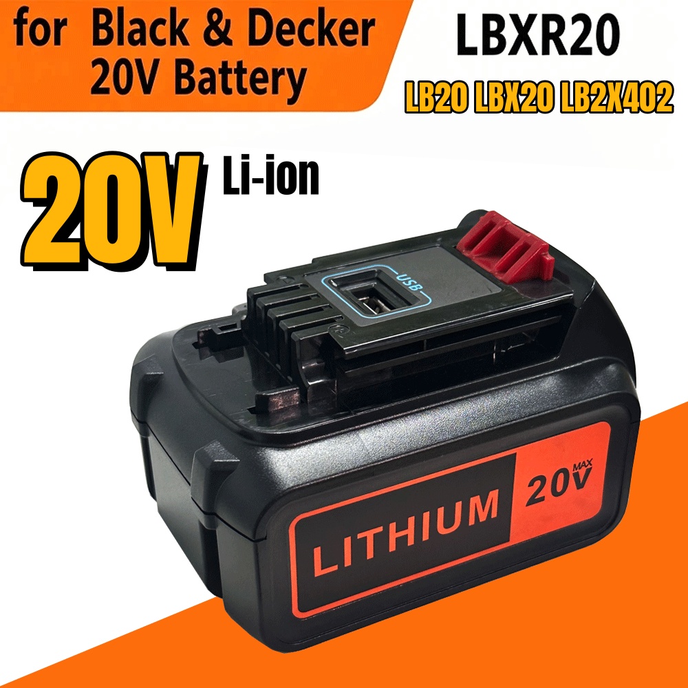 Аккумулятор 6Ач повышенной емк – обзор и цена Black+Decker Tool 20V Max