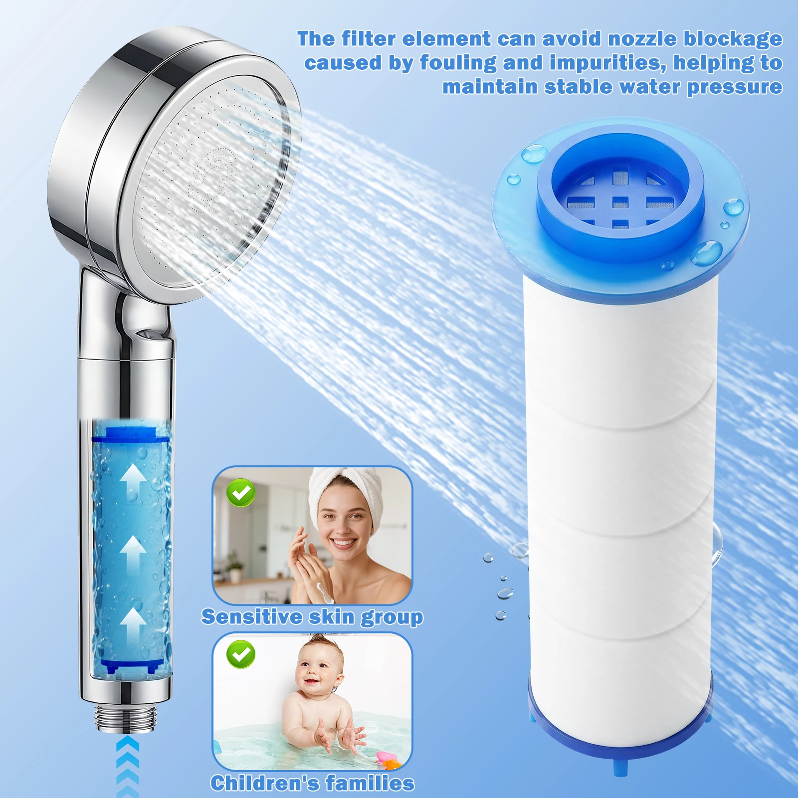 20 шт. сменных фильтров для ду – обзор и цена Shower Valve Cartridge